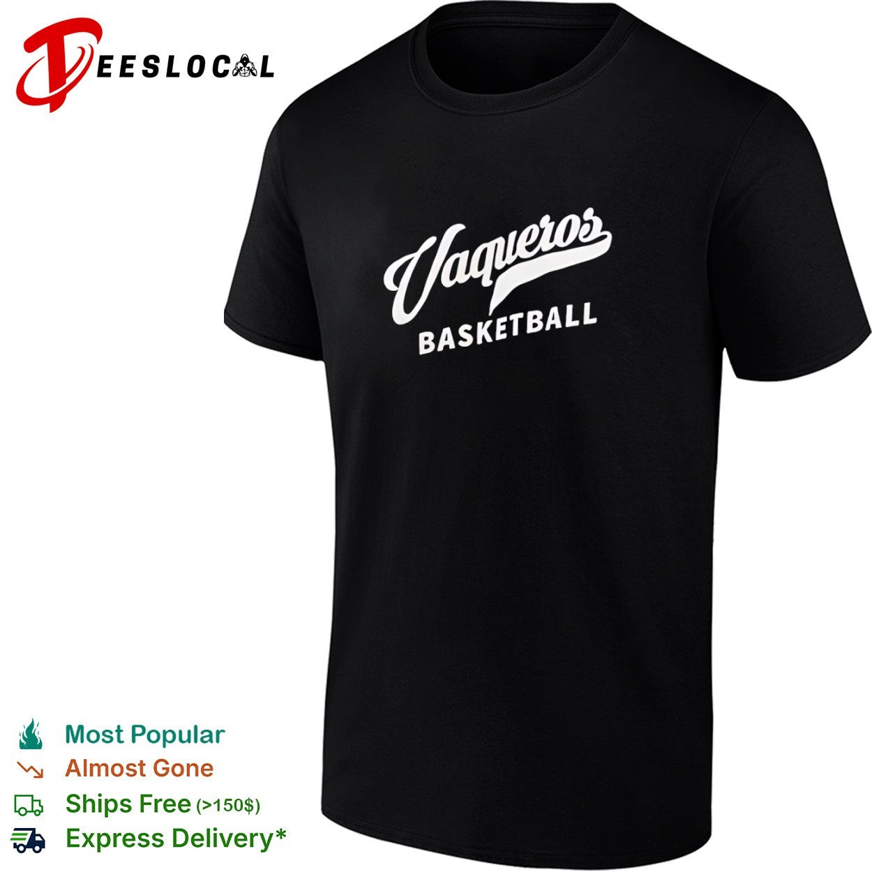 Vaqueros Basketball Team Apparel College Sports shirt