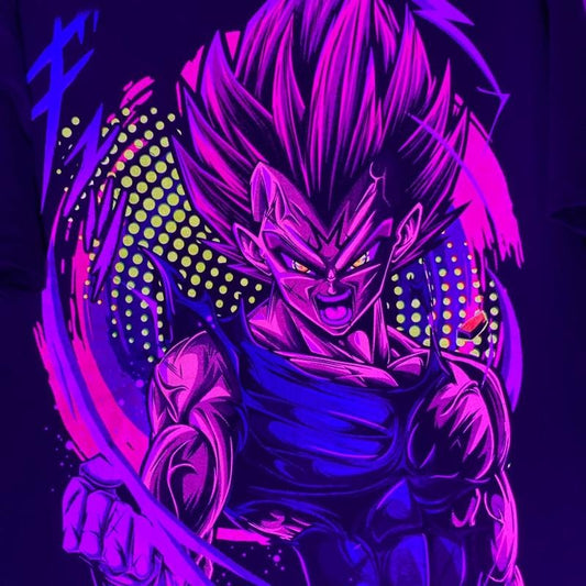 Vegeta malvado T-shirt cotton Unisex