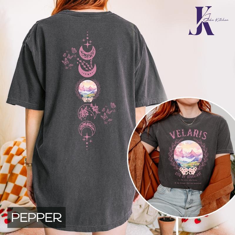 Velaris City of Starlight ACOTAR Shirt, The Night Court Shirt, Bookish Gift, Court of Thorns and Roses Shirt | SJM Merch...