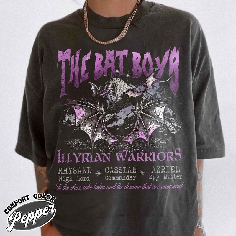 Velaris City of Starlight Acotar Shirt, the Night Court Shirt, the Bat Boys Shirt, ACOTAR Shirt, Acotar Shirt Bat Boys,...