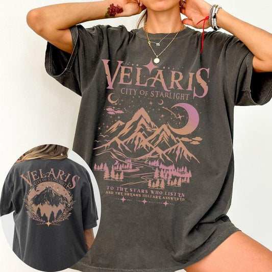 Velaris Shirt, ACOTAR T-shirt City Of Starlight, Night Court TShirt, Rhysand Quotes, Sarah J Maas Apparel, Book Lover Gift Graphic Tee Streetwear