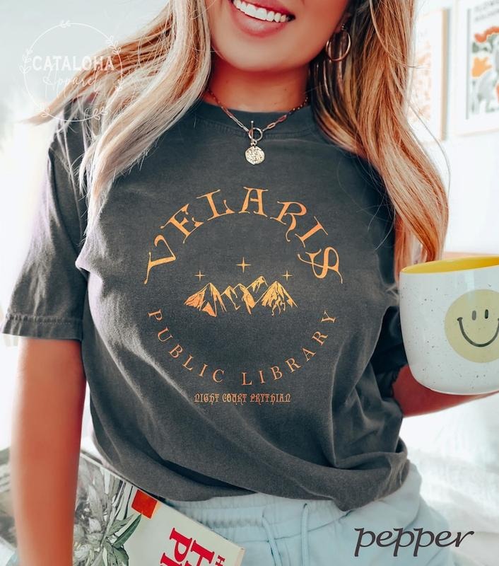 Velaris library tshirt, Night Court Prythian, A court of Thorns and ROSES, City of Starlight shirt, ACOTAR shirt
