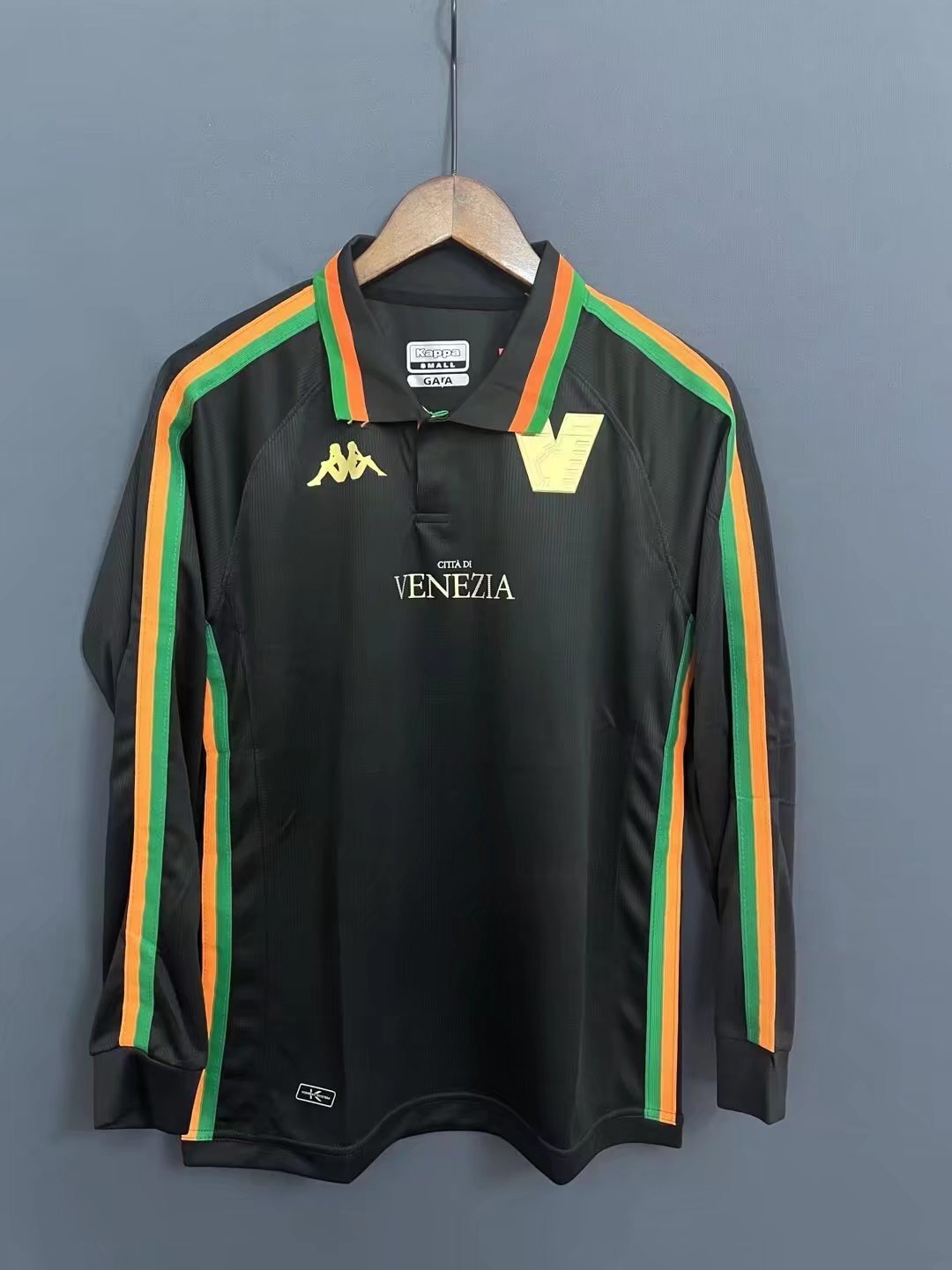 Venezia F.C. 2223 Black Long Sleeve Style 2