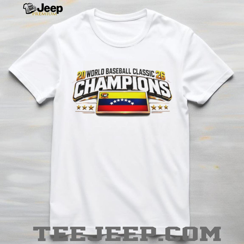 Venezuela 2026 World Baseball Classic Champions T Shirt