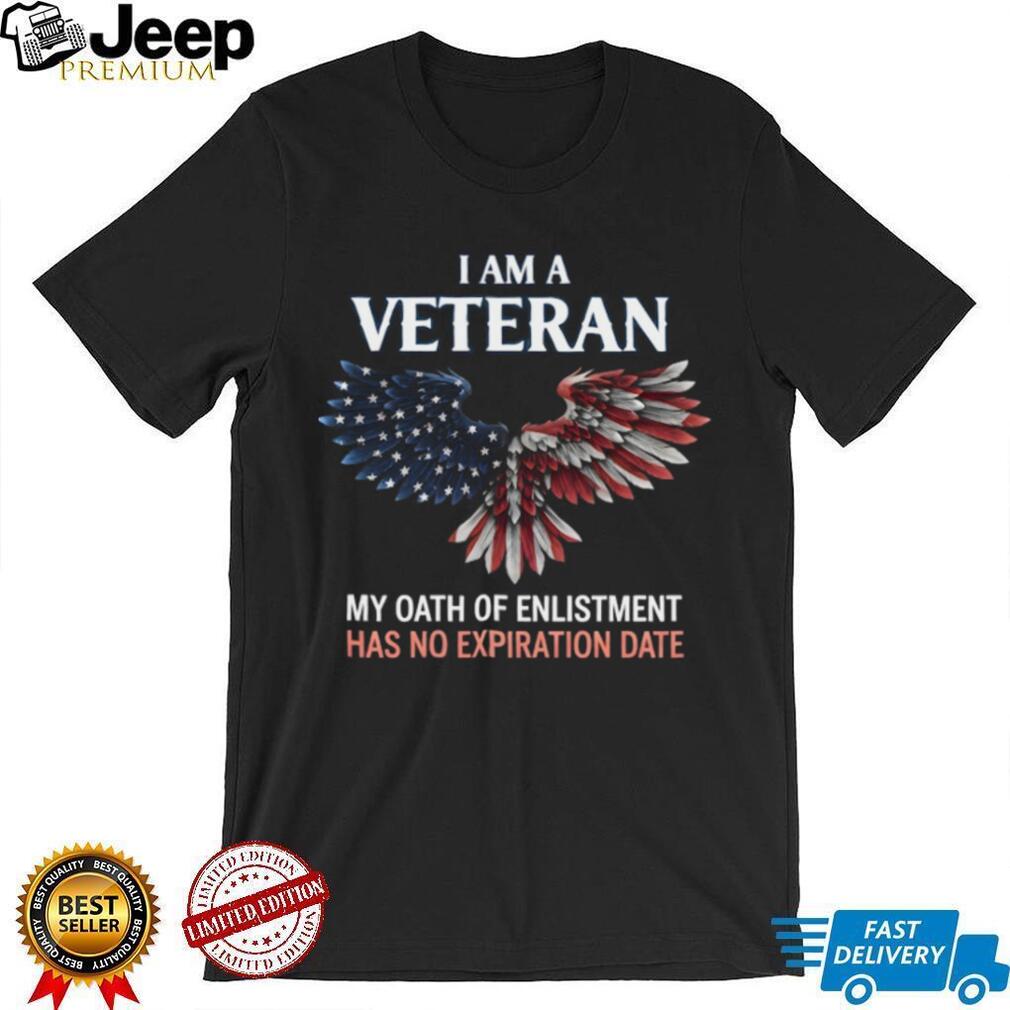 Veteran Oath Of Enlistment Shirt American Flag Eagle Wings T shirt