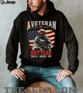 Veteran Of Battles You’ll Never See Gas Mask Soldier Graphic T Shirt