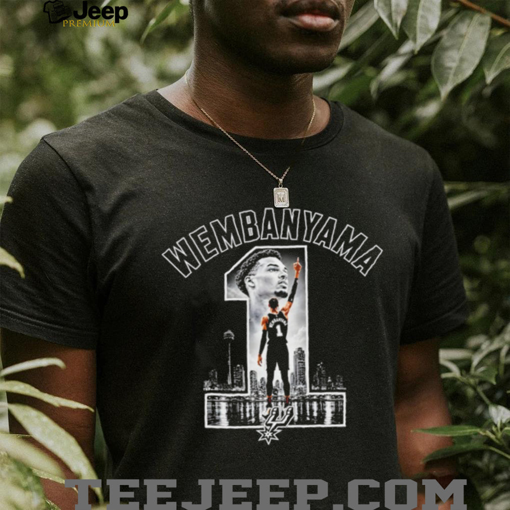 Victor Wembanyama 1 City San Antonio Spurs Basketball NBA vintage shirt