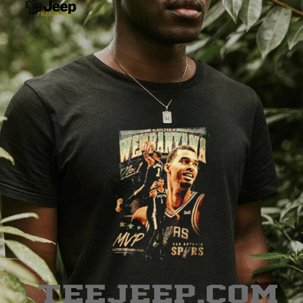 Victor Wembanyama MVP San Antonio Spurs 2026 Western Conference Graphic shirt