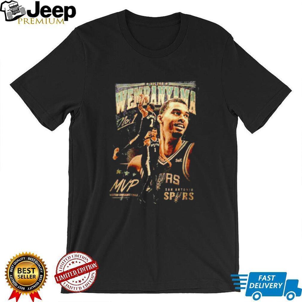 Victor Wembanyama MVP San Antonio Spurs 2026 Western Conference Graphic shirt