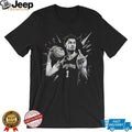 Victor Wembanyama Spurs #1 Pointing Finger Illustration T Shirt