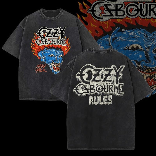 Vintage 0zzy 0sbourn3 T-Shirt, Rip 0zzy 0sbourn3, Bl@ck S@bbath Tee, Prince of Darkness Shirt, Memorial Gift for Fan