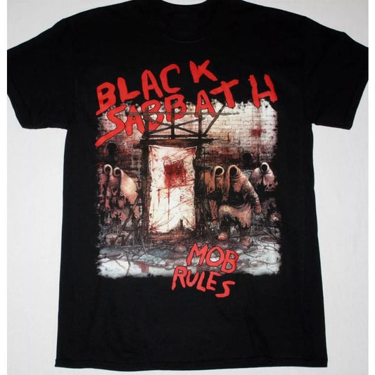 Vintage 1981 Black Sabbath Mob Rules Tour T-shirt Cotton Tee