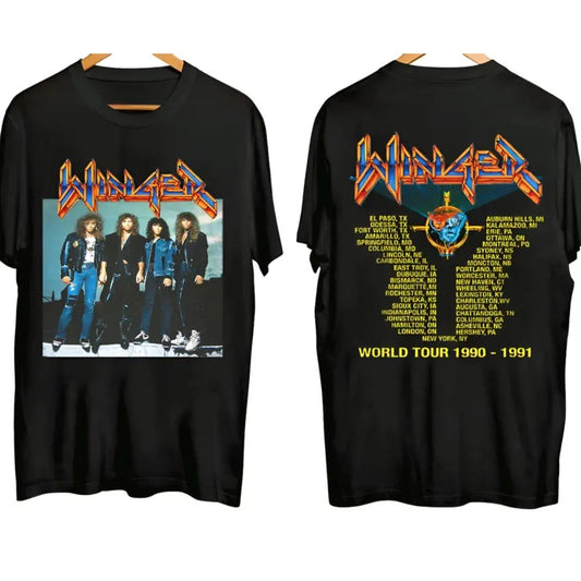 Vintage 1990 Winger Concert Tour T-Shirt