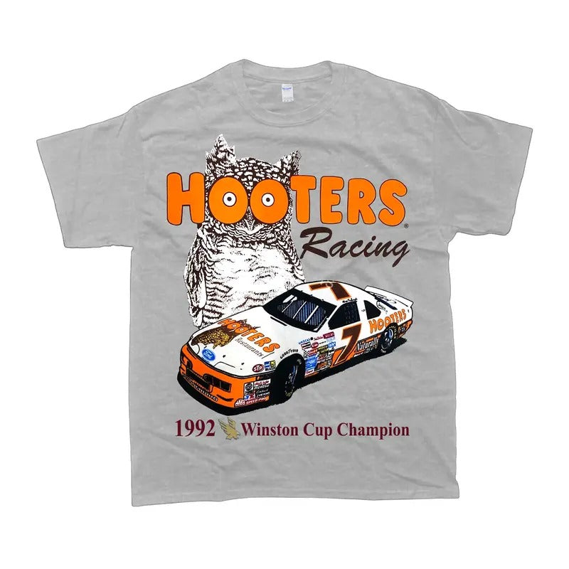 Vintage 1992 Alan Kulwicki Nascar Racing T-Shirt, Sporty Shirt, Unisex Tshirt, Men's Tshirt, Men's Clothes, Women's Tshirt, Casual Cotton Menswear
