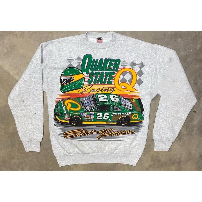 Vintage 1995 Steve Kinser Nascar Racing Sweatshirt Steve Kinser Shirt Steve Kinser T-shirt Gift For Father Gift For Mother Menswear Athletic
