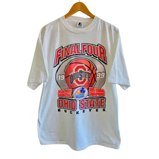 Vintage 1999 Ohio State University Basketball Final Four T-Shirtstyle{n002}2