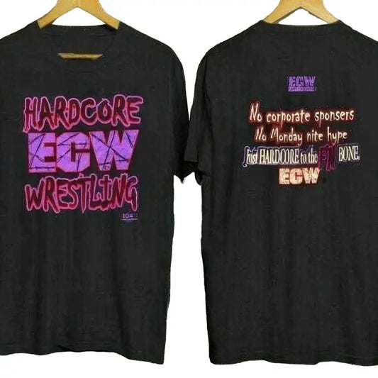 Vintage 90s ECW Hardcore Wrestling T-Shirt Collection