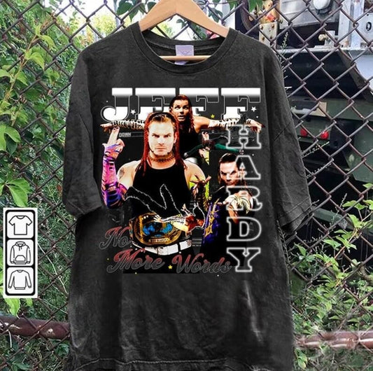 Vintage 90s Graphic Style Jeff Hardy T-shirt - Jeff Hardy Vintage T-shirt - American Professional Wrestler Tee For Man and Woman Unisex T-shirt