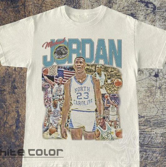 Vintage 90s Graphic Style Michael Jordan T-Shirt, Michael Jordan Shirt, Vintage Oversized Sport Tee, Retro American Basketball Bootleg Gift Menswear Top Underwear Tshirt