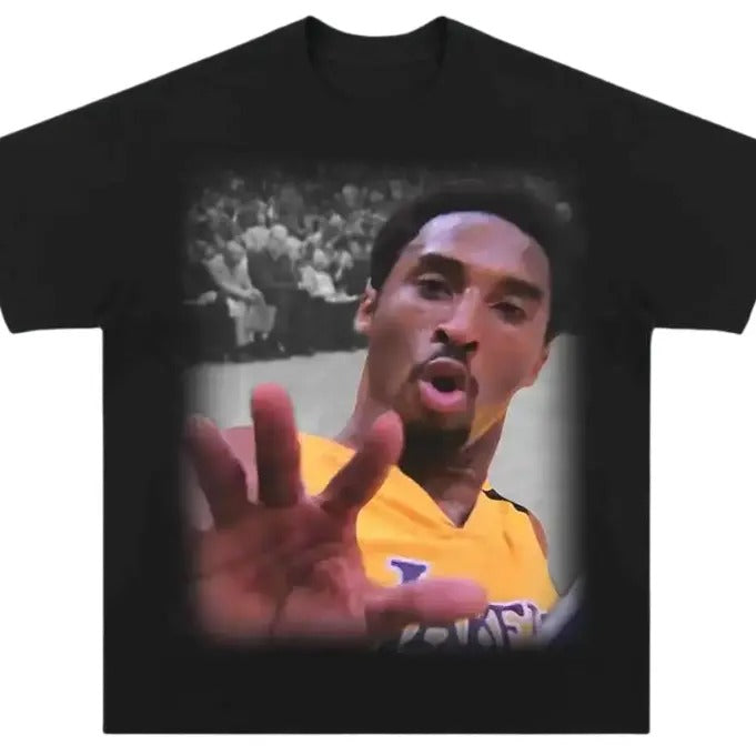 Vintage 90s Kobe Graphic V1 Tee, Unisex For Men And Women Shirt, Gifts Fan Basketball, Top Streetwear Menswear Tropical