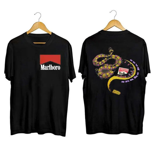 Vintage 90s Marlboro Adventure Team Snake Pass Pocket T Shirt