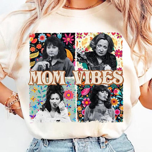 Vintage 90s Mom Vibes ss1 Shirt, Retro Funny Mom Shirt, Mom Life Tee, Mother's Day Gift Shirt, Cool Mom Tee