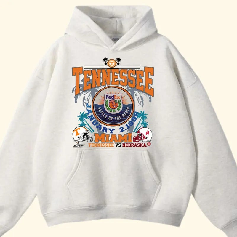 Vintage 90s Tennessee Volunteers Hoodie, Orange Bowl Sweatshirt, T-shirt