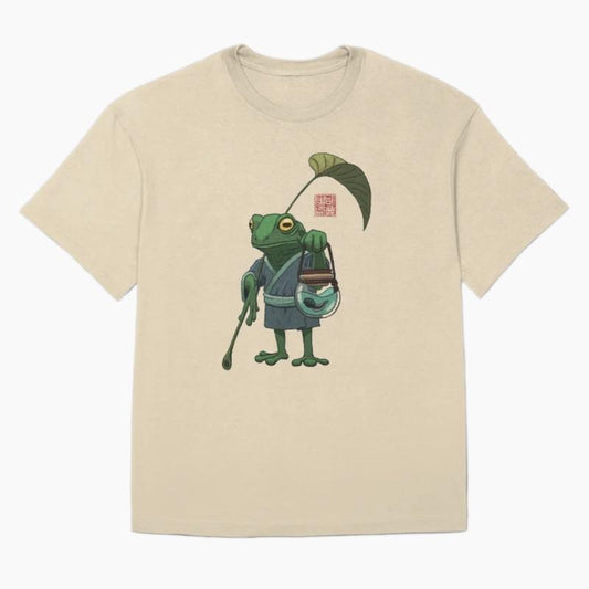 Vintage A Frog and His Son T-Shirt, Art Tee, Frog Shirt, Womenswear, Gift for Women & Men, Unisex Tee, All size, Top, Menswear