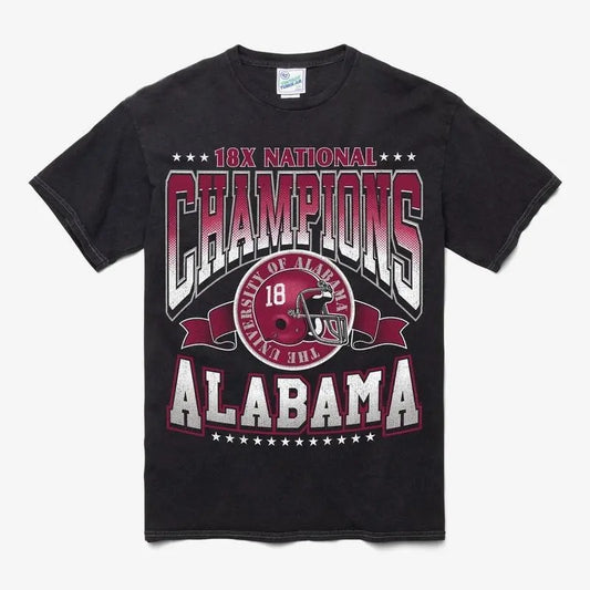 Vintage Alabama Crimson Tide Champs Locker T-Shirt Menswear Top