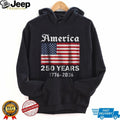 Vintage America 250 Years US Flag Semiquincentennial T Shirt