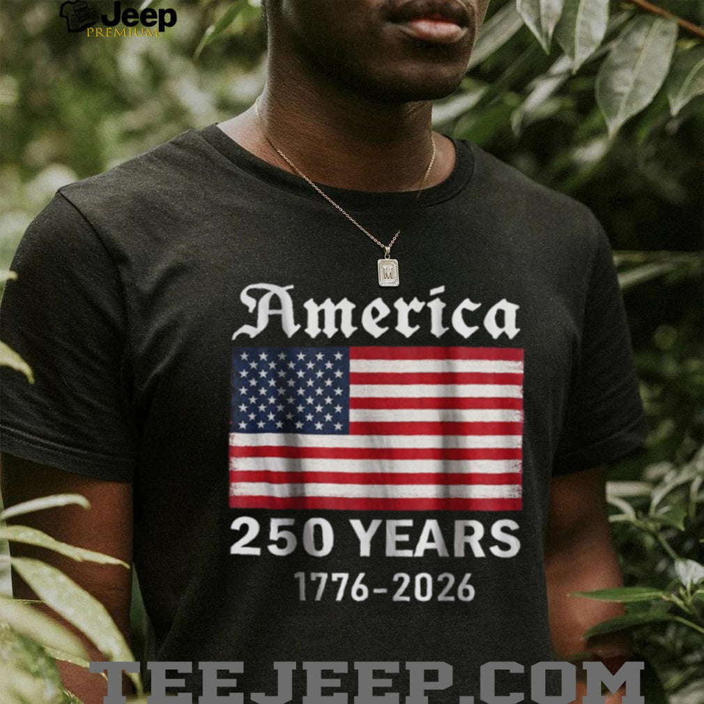 Vintage America 250 Years US Flag Semiquincentennial T Shirt