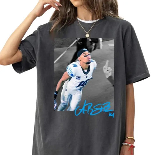 Vintage Amon-Ra St Brown Funny With Green Bay Fan Graphic Shirt, Sweatshirt #Detroiitt Football Retro TShirt, Game Day Shirt, Football Shirt