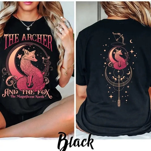 Vintage Ballad Of The Archer And The Fox T-Shirt, Once Upon A Broken Heart Sweatshirt, The Archer And The Fox Womenswear Sweater, Fantasy Books Jumper