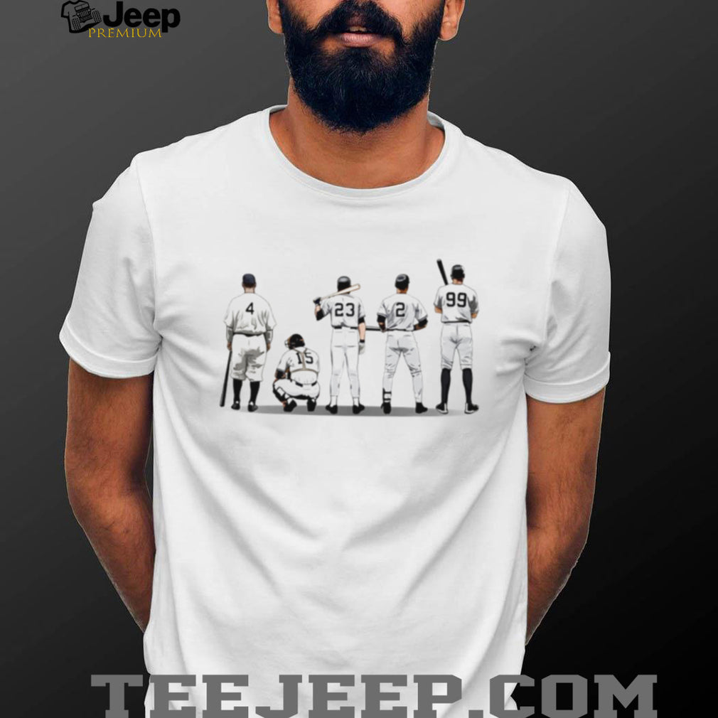 Vintage Baseball Players Jersey Number Retro Sport T Shirt