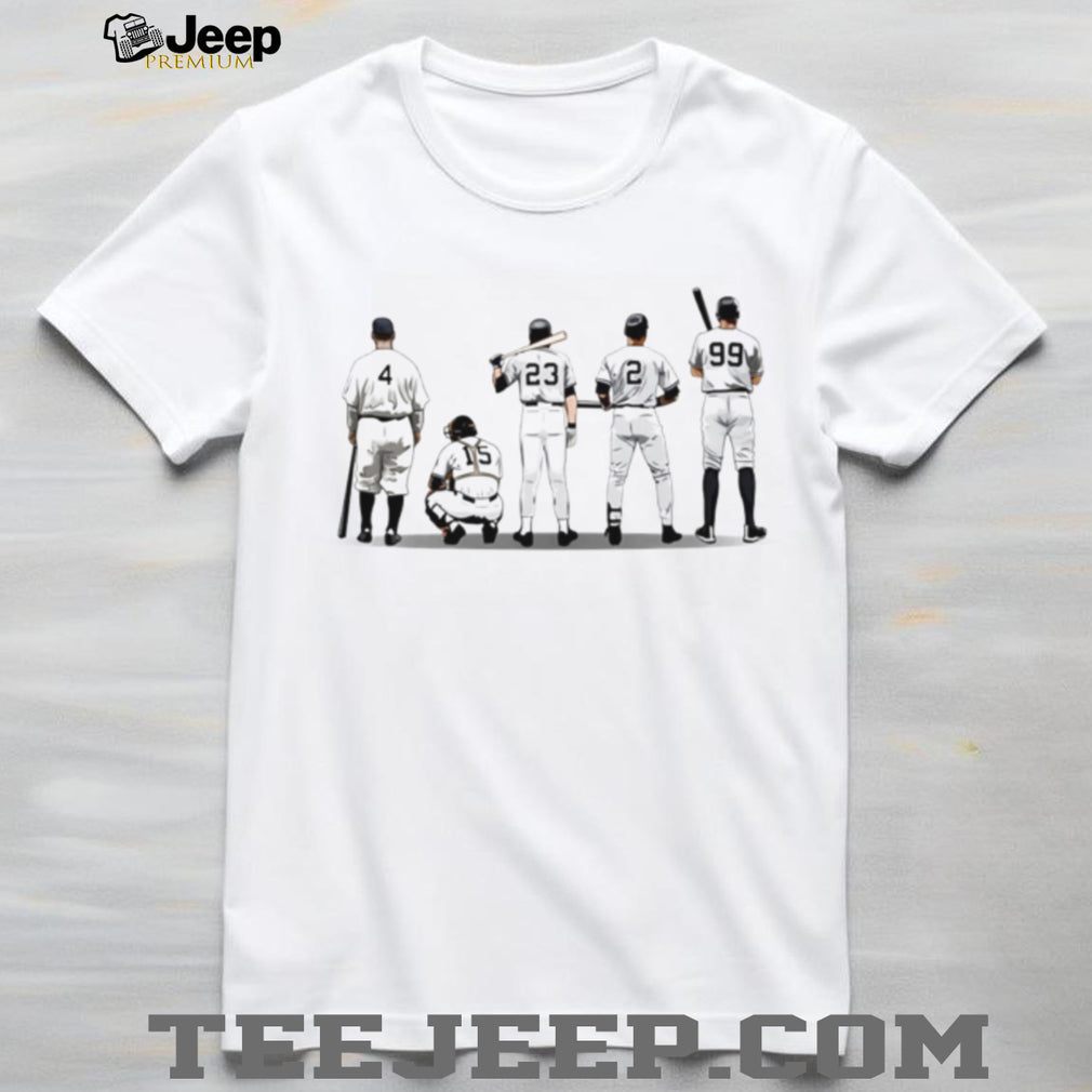 Vintage Baseball Players Jersey Number Retro Sport T Shirt