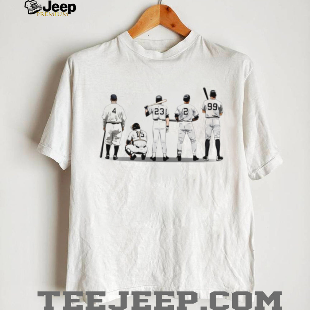 Vintage Baseball Players Jersey Number Retro Sport T Shirt