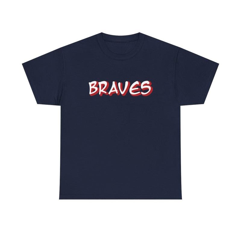 Vintage Braves Shirt Retro Throwback T-Shirt