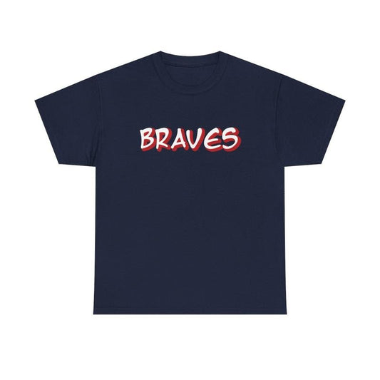 Vintage Braves Shirt Retro Throwback T-Shirt