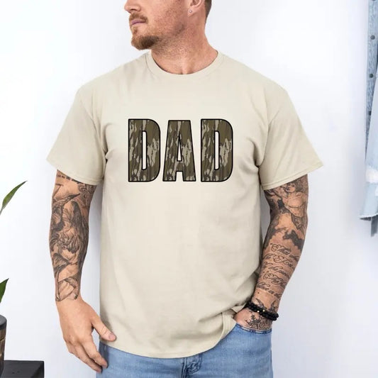 Vintage Camo Dad Shirt Hoodie, Sweatshirt | WearSparks.com