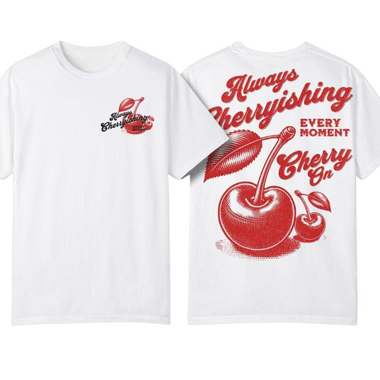 Vintage Cherry Shirt, Retro Cherry Vintage Graphic Hoodie Sweatshirt T-Shirt, Unisex Shirt