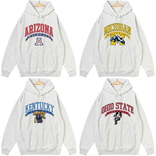 Vintage College NCAA Hoodie, Vintage Hoodie All Teams NCAA, Gifts For Sport, College Football Hoodie