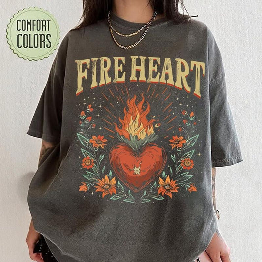 Vintage Comfort Colors Aelin Galathynius Shirt, Fireheart Shirt, To Whatever End Tshirt, Throne Of Glass Merch, Bookish Shirt, Bookish Gift
