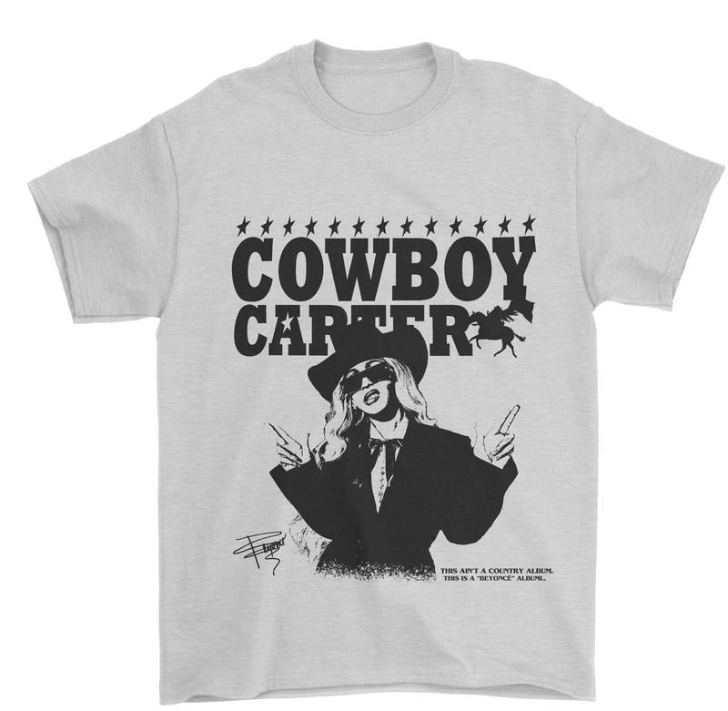 Vintage Cowboy Carter T-Shirt Sweatshirt Hoodie, Cowboy Carter Merch | WearSparks.com