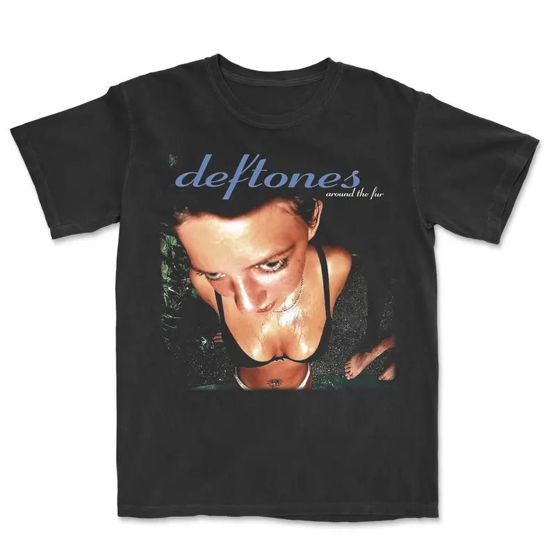Vintage Deftones Around The Fur Graphic Tee - Deftones My Own Summer Shirt - Music Shirt - Rock Band - Metal Rock - Hiphop Graphic Tee Top Womenswear