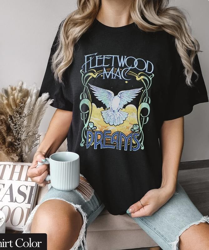 Vintage Design Band Tee Shirt Tshirt Rockn Roll Music Tshirt Summer Music Lover Gift Top Womenswear Underwear Crewneck Comfort Streetwear