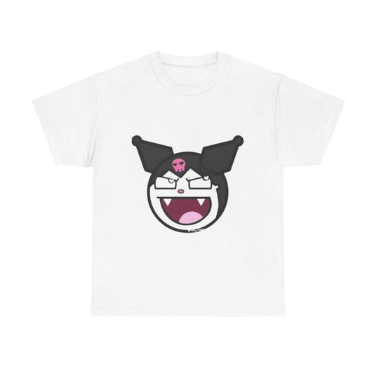Vintage Doodle Face Skull Graphic Tee, Unisex Funny Cartoon Shirt, Meme Shirt, Kawaii Streetwear, Menswear Womenswear Top