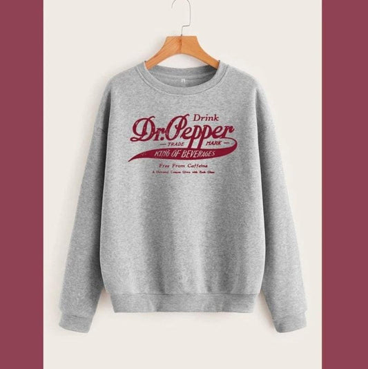 Vintage Dr Pepper Hoodie - 3 Color Options - Unisex Shirt for Dr.Pepper Lovers - Classic Dr Pepper Sweatshirt