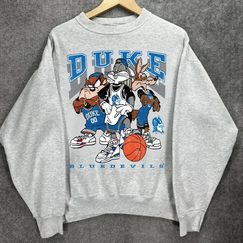 Vintage Duke Blue Devils Looney Tunes Sweatshirt