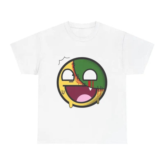 Vintage Epic Zombie Face Active T-Shirt, Graphic Tee, Unisex Zombie Shirt, Y2k Shirt, affliction style, Funny Manga Style, Menswear Womenswear Top