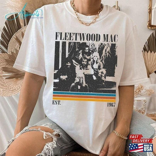 Vintage Fleetwood Mac Band T-Shirt, Rumours Album Tee Unisex